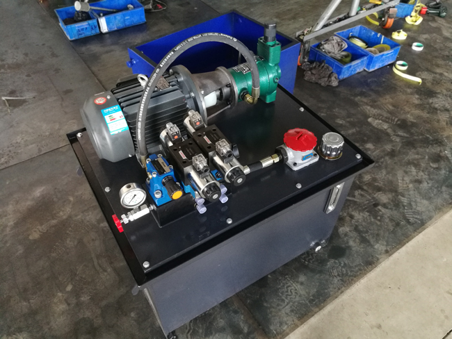 環保設備液壓(yā)系統(液壓站)